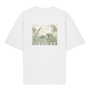 Camiseta Oversized Green Silence