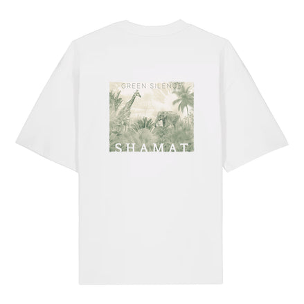 Camiseta Oversized Green Silence