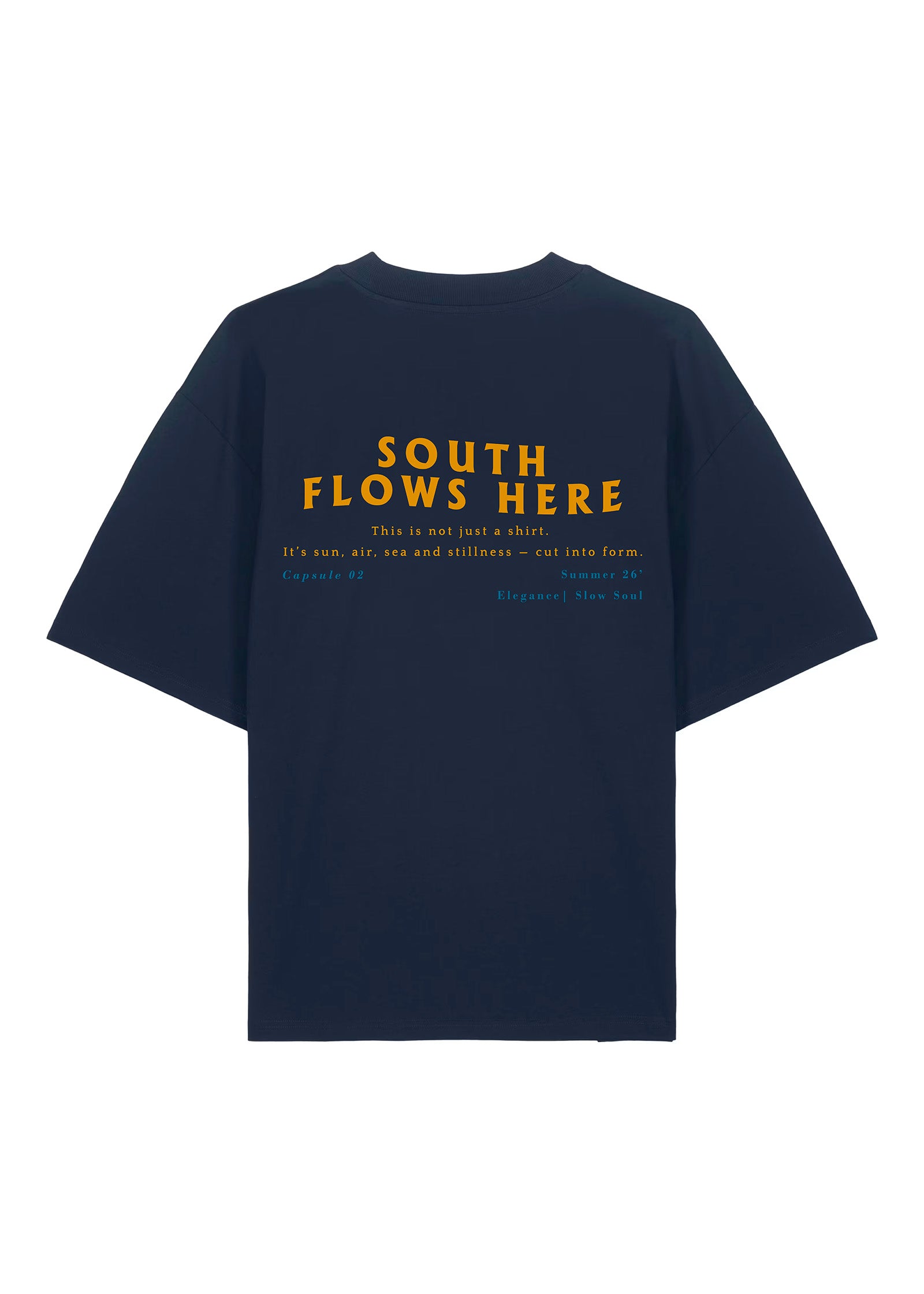 Camiseta Oversized South Flows Here