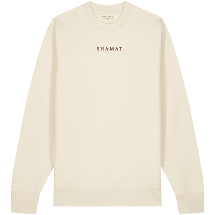 Sudadera Cuello Redondo Slow Mornings – SHAMAT