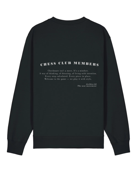 Sudadera Cuello Redondo Chess Club Members – SHAMAT