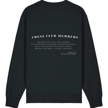 Sudadera Cuello Redondo Chess Club Members – SHAMAT