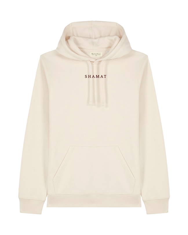 Sudadera con Capucha SHA MAT – Natural