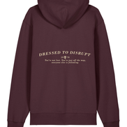 Sudadera con Capucha Dressed to Disrupt – Red Brown