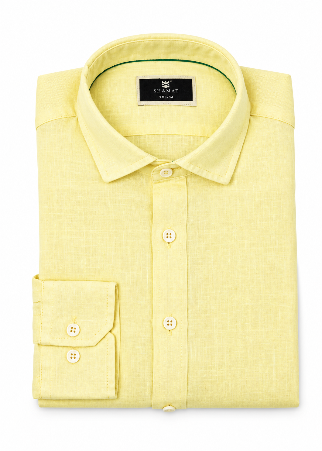 Camisa manga larga Lino 100%