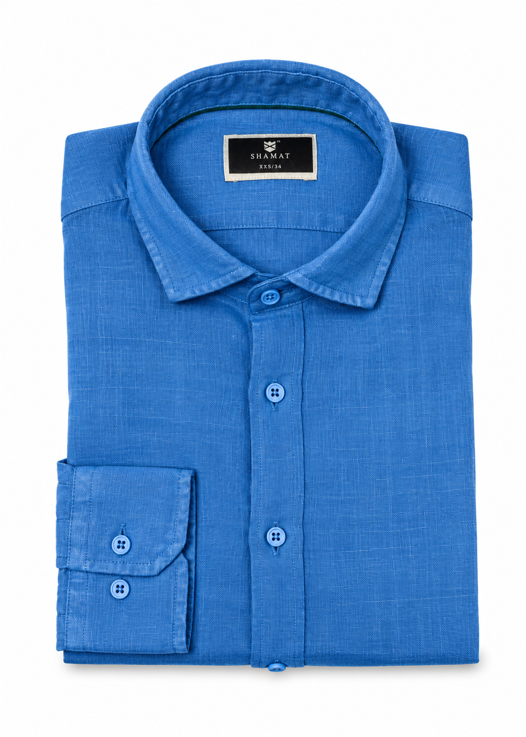 Camisa manga larga Lino 100%