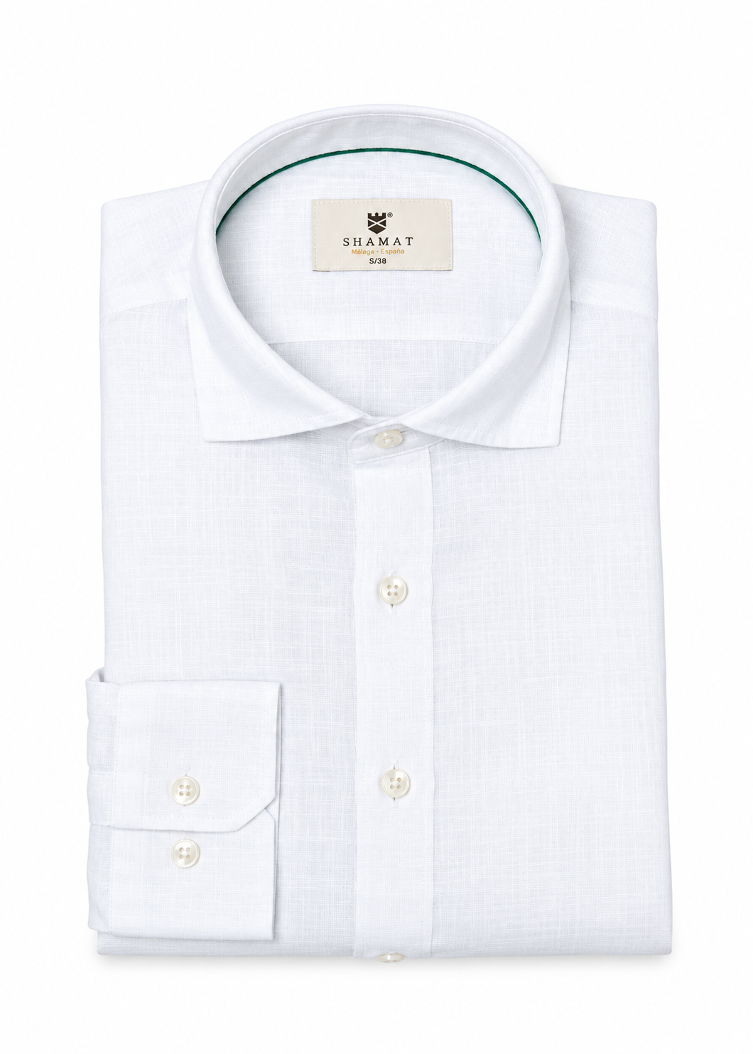 Camisa manga larga Lino 100%