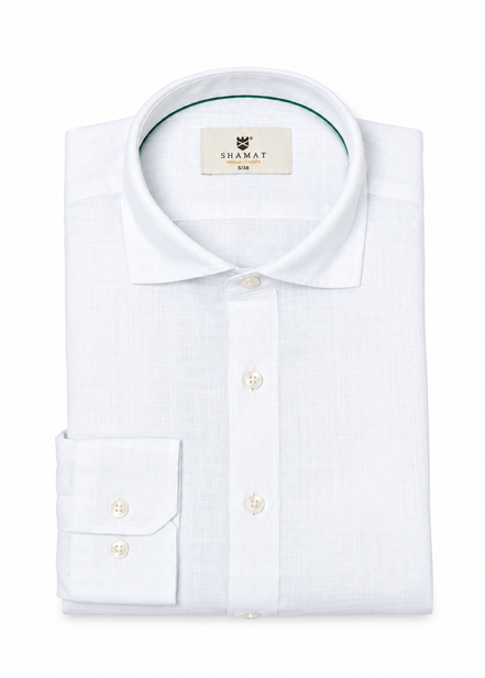 Camisa manga larga Lino 100%