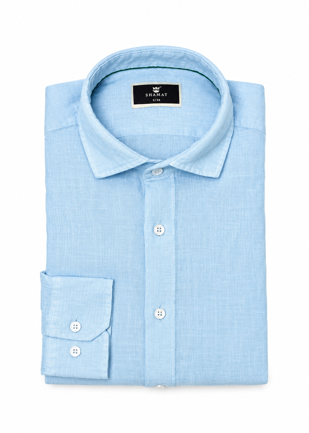 Camisa manga larga Lino 100%