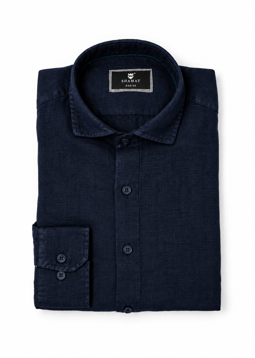 Camisa manga larga Lino 100%