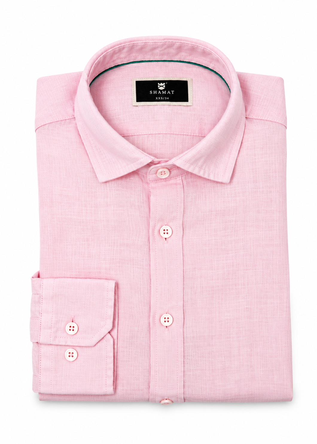 Camisa manga larga Lino 100%