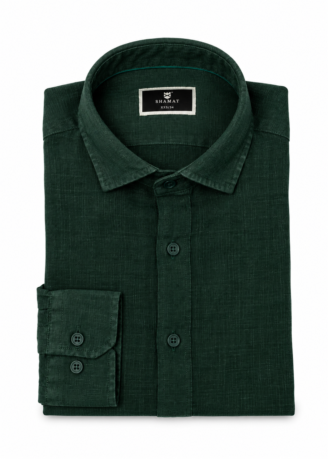 Camisa manga larga Lino 100%