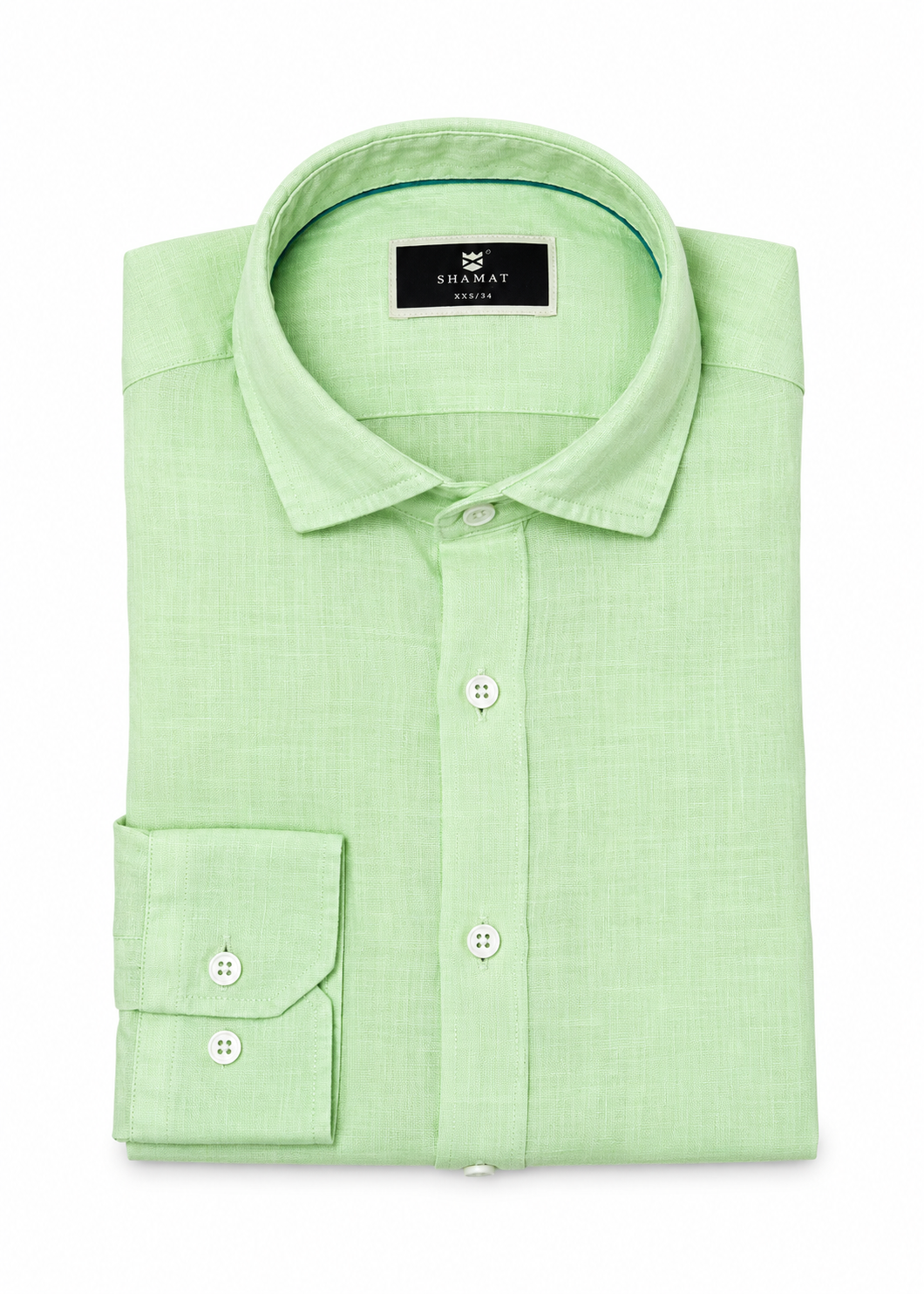 Camisa manga larga Lino 100%
