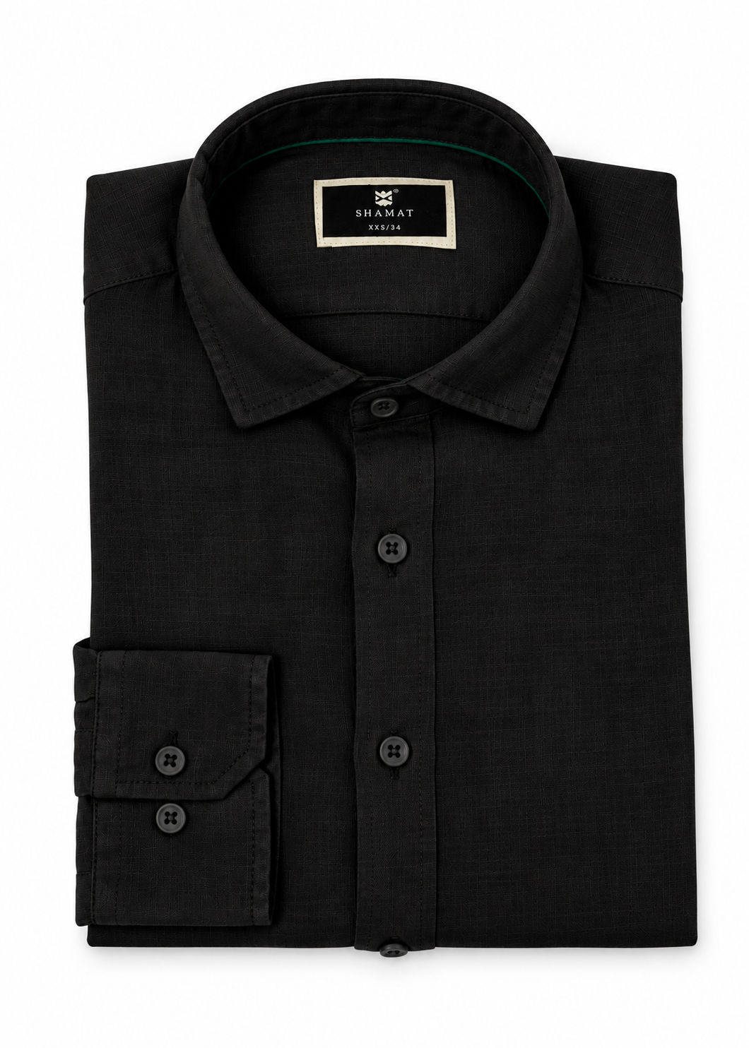 Camisa manga larga Lino 100%