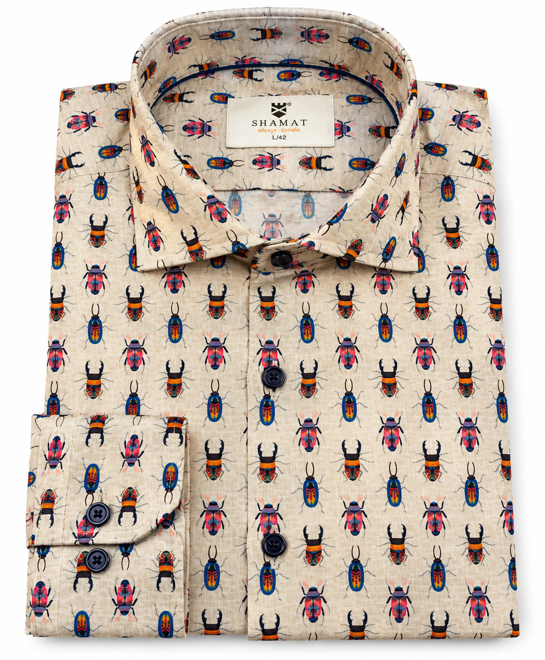 Camisa Insectos Multicolor para hombre | SHAMAT