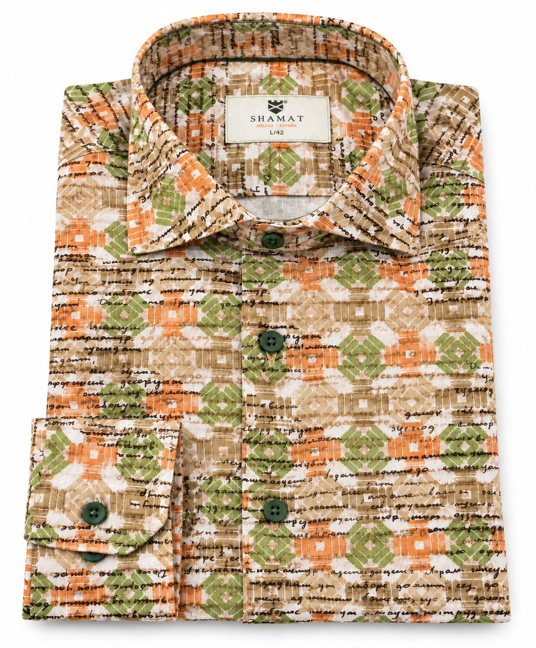 Camisa estampada Genuine para hombre | SHAMAT