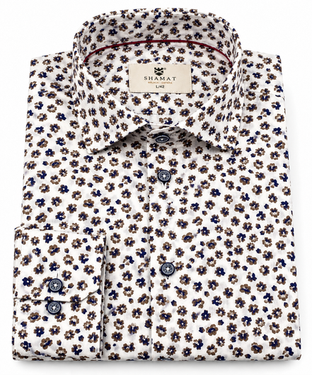 Camisa estampada Flores para hombre | SHAMAT