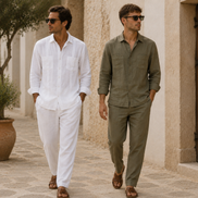 Guayabera de Lino 100% para Hombre