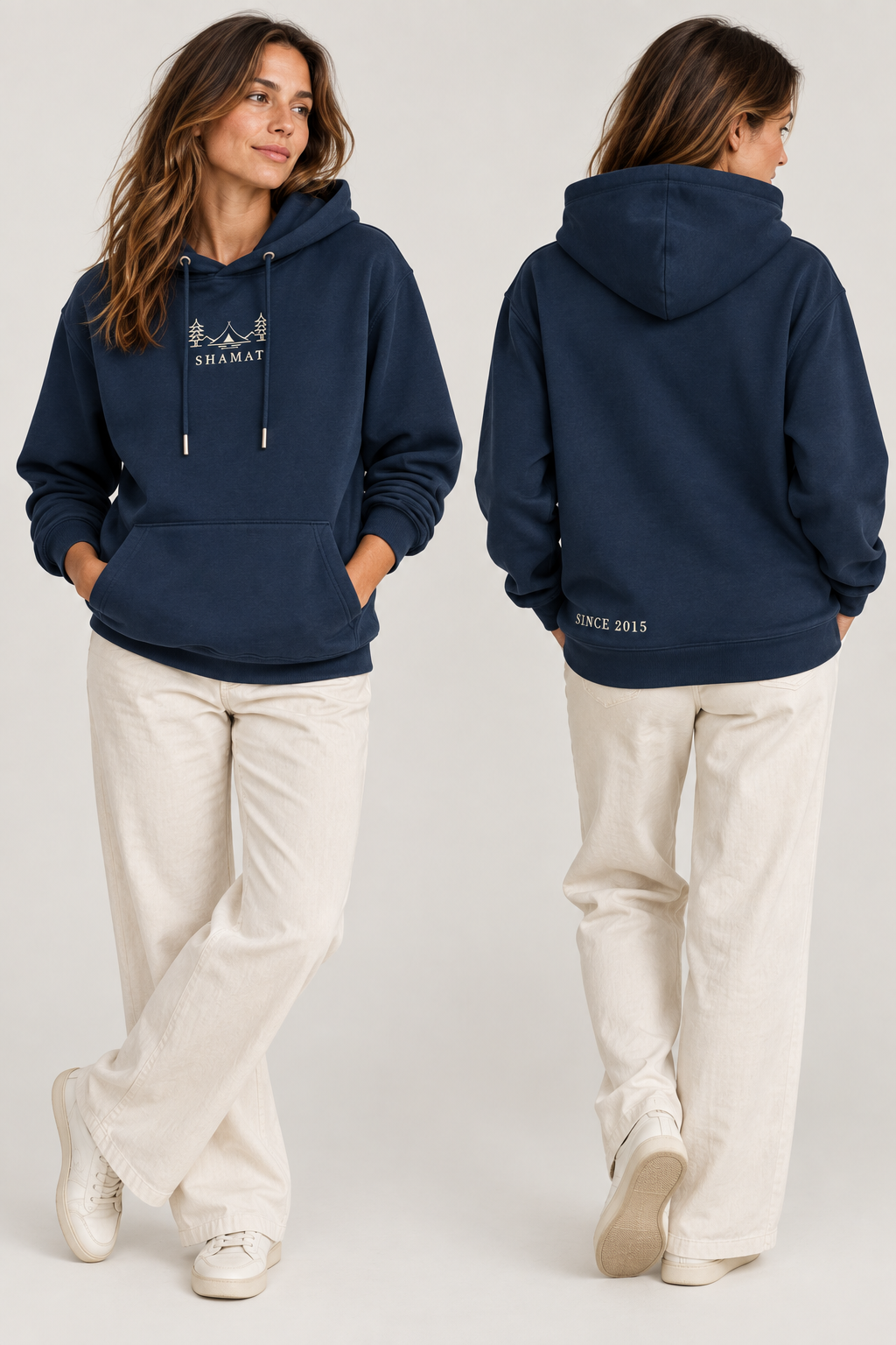 Sudadera con Capucha SHAMAT Outdoor – Marino
