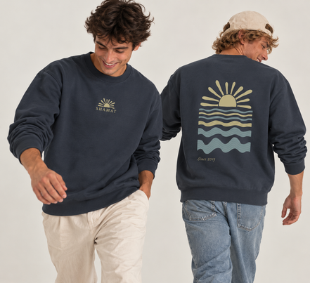 Sudadera Sun & Waves SHAMAT