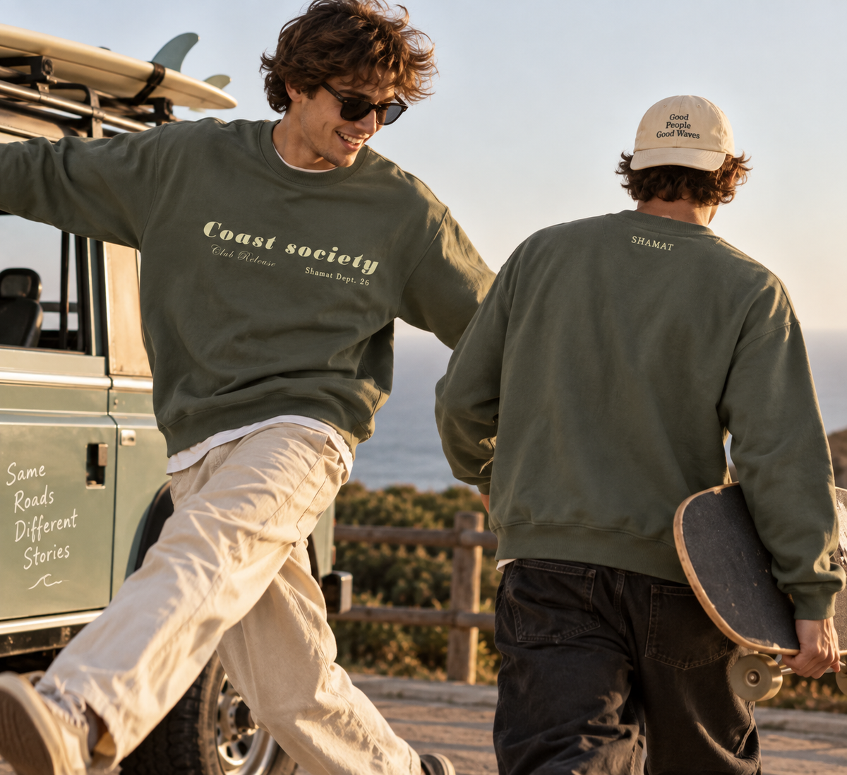Sudadera Coast Society SHAMAT
