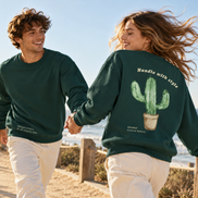 Sudadera Cuello Redondo Handle with Style – SHAMAT