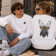 Sudadera Cuello Redondo Bulldog – SHAMAT