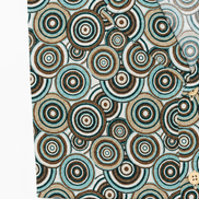 Camisa Bowling Círculos Retro 261306