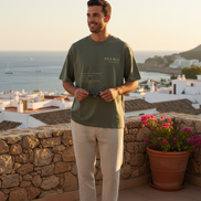 Camiseta Oversized Capsule - Editorial Mediterráneo